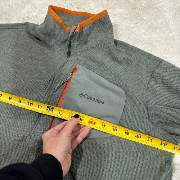 Columbia Jackson Creek Half Zip Sedona Sage Size large - Picture 4 of 11